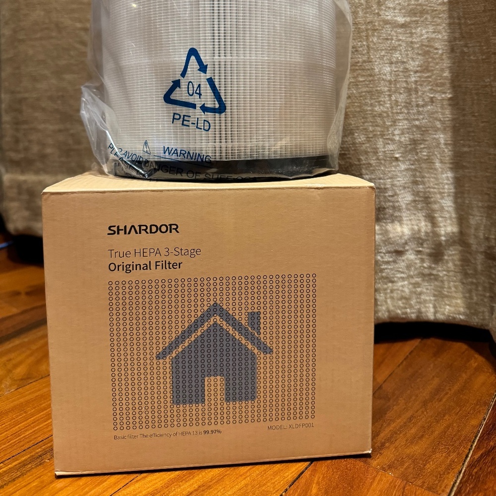 SHARDOR True HEPA 3-stage filter
